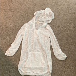 LA Hearts beach cover up